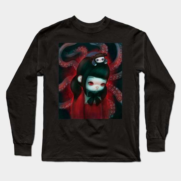 The Ventriloquist's Doll Long Sleeve T-Shirt by selvagemqt